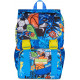 MITAMA PRO ZAINO SCUOLA ESTENSIBILE 4 ZIP TRIPLO SCOMPARTO TIGERPLAY28X38X33CM 28LT 2 TASCHE LATERALI MITAMA SEVEN ITALY