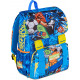 MITAMA PRO ZAINO SCUOLA ESTENSIBILE 4 ZIP TRIPLO SCOMPARTO TIGERPLAY28X38X33CM 28LT 2 TASCHE LATERALI MITAMA SEVEN ITALY