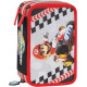 ASTUCCIO SCUOLA 3 ZIP A LIBRO MARIOKART45PZ PENNE CANCEL COLORI E ACCESSORI SUPERMARIO NINTENDO PANINI SCUOLA ITALY