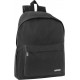 ZAINO AMERICANO COMIX NERO 42X31X16CM 1 ZIP+TASCA CON ZIP SCUOLA E TEMPO LIBERO UTILE PER VIAGGIARE PANINI SCUOLA ITALY