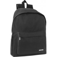 ZAINO AMERICANO COMIX NERO 42X31X16CM 1 ZIP+TASCA CON ZIP SCUOLA E TEMPO LIBERO UTILE PER VIAGGIARE PANINI SCUOLA ITALY