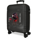 TROLLEY ABS DA VIAGGIO 4DOPPIE RUOTE SPIDER MAN TECNOLOGY MARVEL VALIGIA CABINA 40X20X55CM ROSSA 2CHIUSURE A COMBINAZION