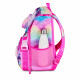 SEVEN JUNIOR ZAINO SCUOLA SDOPPIABILE BIG SJ GANG UNICORN SOFT POUCH GIRL 27X40X22CM 24LT TASCA PORTABORRACCIA LATERALE