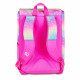 SEVEN JUNIOR ZAINO SCUOLA SDOPPIABILE BIG SJ GANG UNICORN SOFT POUCH GIRL 27X40X22CM 24LT TASCA PORTABORRACCIA LATERALE