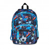 SJ SEVEN JUNIOR ZAINO SCUOLA DOPPIO SCOMPARTO SJ GANG EVER FLUID GAME BOY PALLA CALCIO 30X42X23CM TASCA PORTA BORRACCIA