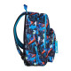 SJ SEVEN JUNIOR ZAINO SCUOLA DOPPIO SCOMPARTO SJ GANG EVER FLUID GAME BOY PALLA CALCIO 30X42X23CM TASCA PORTA BORRACCIA