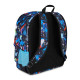 SJ SEVEN JUNIOR ZAINO SCUOLA DOPPIO SCOMPARTO SJ GANG EVER FLUID GAME BOY PALLA CALCIO 30X42X23CM TASCA PORTA BORRACCIA