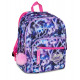 SEVEN SJ GANG STYLE JAM GANG ZAINO SCUOLA DOPPIO SCOMPARTO SJ EVER MULTIVIOLET 30X42X23CM 31L TASCA PORTA BORRACCIA