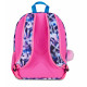 SEVEN SJ GANG STYLE JAM GANG ZAINO SCUOLA DOPPIO SCOMPARTO SJ EVER MULTIVIOLET 30X42X23CM 31L TASCA PORTA BORRACCIA