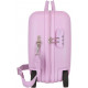 TROLLEY DA VIAGGIO CAVALCABILE ABS 4 RUOTE FROZEN THIS TOGETHER 50X38X20CM LILLA CON TRACOLLA VALIGIA DA CABINA