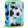 SJ SEVEN JUNIOR ASTUCCIO SCUOLA 3 ZIP A LIBRO SJ GANG GLOWGAME BOY 45PZ.PENNA CANCELLABILE FRIXION+COLORI+ACCESSORI