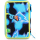 SJ SEVEN JUNIOR ASTUCCIO SCUOLA 3 ZIP A LIBRO SJ GANG GLOWGAME BOY 45PZ.PENNA CANCELLABILE FRIXION+COLORI+ACCESSORI