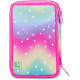 SJ SEVEN JUNIOR ASTUCCIO SCUOLA 3 ZIP A LIBRO SJ GANG SOFT POUCH GIRL 45PZ.PENNA CANCELLABILE FRIXION+COLORI+ACCESSORI
