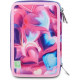 SJ SEVEN JUNIOR ASTUCCIO SCUOLA 3ZIP A LIBRO SJ GANG EVER PINK BEAT GIRL45PZ.2PENNE CANCELLABILI SPINNY+COLORI+ACCESSORI