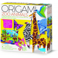 SET FAI DA TE ORIGAMI ANIMALI DELLO ZOO 4M FUN LAB KIT DI ORIGAMI