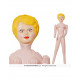 BAMBOLA GONFIABILE 150CM IN PVC LOVE DOLL ARTICOLO SCHERZOSO PER FESTE DI ADDIO AL CELIBATO