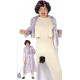 COSTUME DA NONNA TG L 46/48 ARTICOLO SCHERZOSO SEXY ABITO CON TUTA INTERNA PER TRAVESTIMENTI DI CARNEVALE NO ACCESSORI