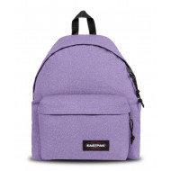 ZAINO EASTPAK PADDED PAKR 98 SPARKLY DAHLIA GLITTER 24L 40X30X18CM ZAINO SCUOLA AMERICANO LILLA GLITTER EASTPAK
