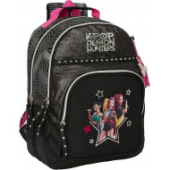 K-POP ZAINO SCUOLA ORGANIZZATO DEMON HUNTERS EN ENERGY 33X44X22CM ZAINO DOUBLE BACKPACK NETFLIX OFFICIAL PRODUCT