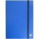 CARTELLA PROGETTO JUST DORSO 6 CON ELASTICO BLU