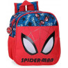 ZAINO ASILO SPIDER MAN AUTHENTIC MARVEL 21X25X10CM BLU/ROSSO 1 ZIP 2 TASCHE PORTABOTTIGLIE ZAINETTO UOMO RAGNO