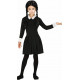 COSTUME CARNEVALE THURSDAY 7/9ANNI PER TRAVESTIMENTI VESTITO NERO HALLOWEEN FILM FAMIGLIA ADDAMS MERCOLEDI NO ACCESS.