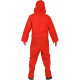 VESTITO RAPINATORE DI BANCA LA CASA DI CARTA TG.XXL COSTUME CARNEVALE HALLOWEEN ROSSO TUTONE CASA DE PAPEL NO ACCESSORI