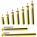 SCATOLA DA 100 FERMACAMPIONI N 6 COMETE MOLHO LEONE ITALY