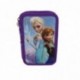 ASTUCCIO COLORI COMPLETO 3 ZIP FROZEN HEART DISNEY ORIGINAL COLORE VIOLA