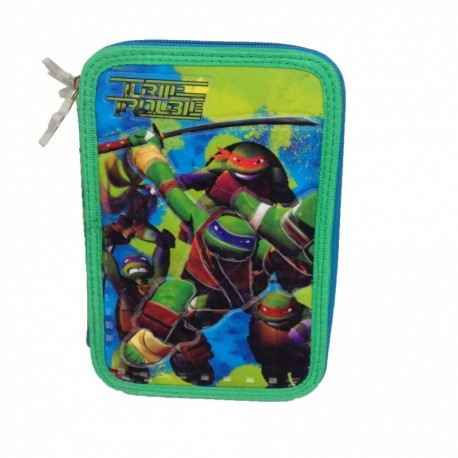 ASTUCCIO COLORI 3 ZIP TURTLES ORIGINAL NICKELODEON