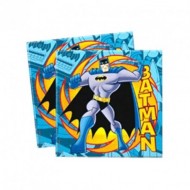 CONFEZIONE 20 TOVAGLIOLI CARTA 33X33CM.BATMAN SUPERHERO