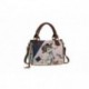 BORSA BAULETTO MINNIE PAMELA CREMA/YEANS