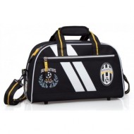 BORSONE SPORT FC JUVENTUS 36X18X25CM.NERO CON TRACOLLA 100% POLIESTERE PRODOTTO UFFICIALE