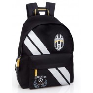 ZAINO AMERICANO FC JUVENTUS NERO 42X38X14CM.100% POLIESTERE + GADGET OMAGGIO PRODOTTO UFFICIALE