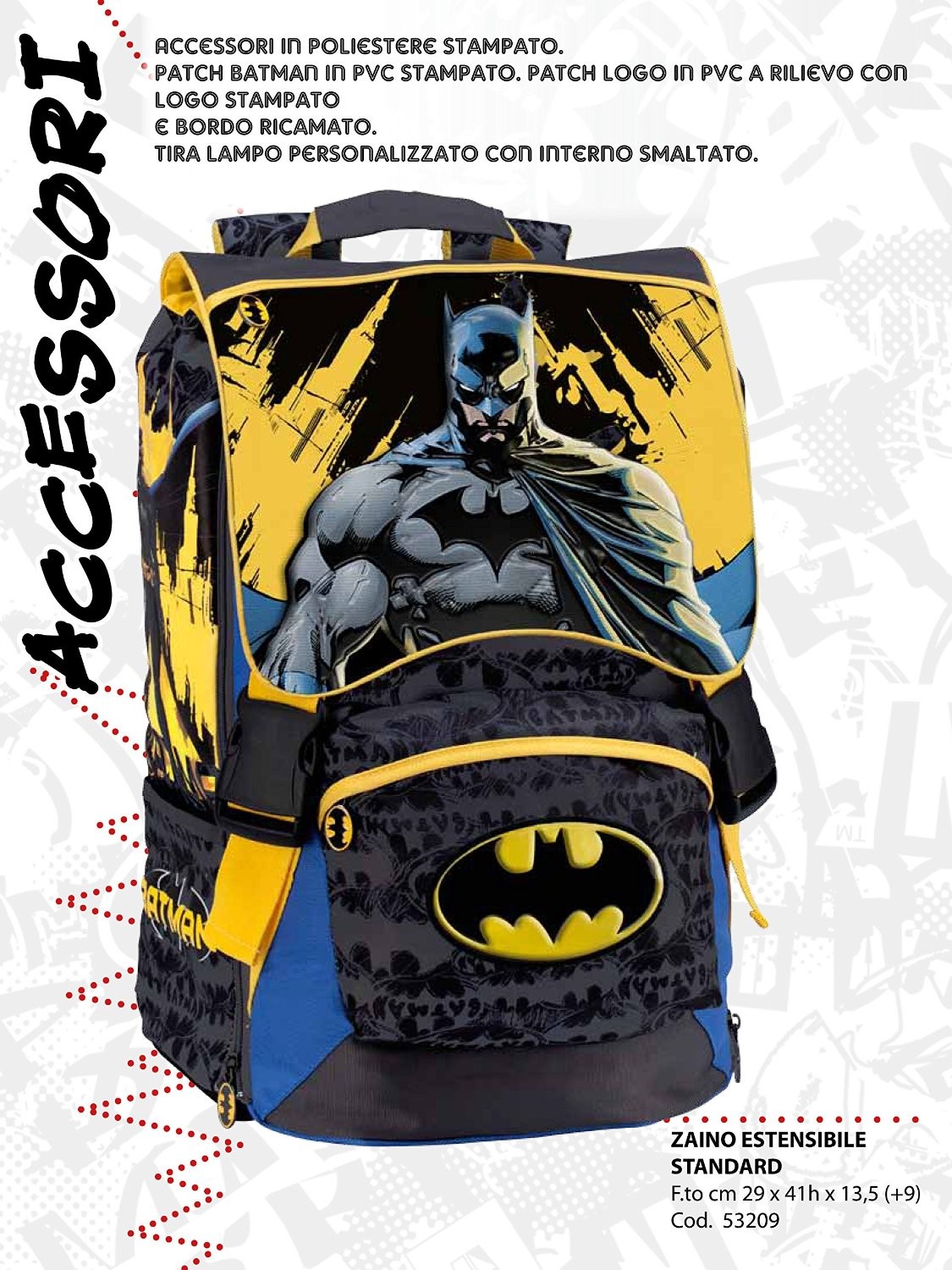 Zaino batman shop
