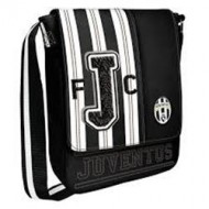 TRACOLLINA FC JUVENTUS 18X23 100% POLIESTERE CON PATTINA A STRAPPO PRODOTTO UFFICIALE AUGURI PREZIOSI