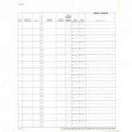 REGISTRO AZIENDALE DI CARICO E SCARICO BOVINI 24,5X30X5CM.23 PAGINE.DATA UFFICIO ITALY