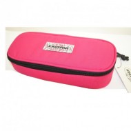 ASTUCCIO SCUOLA OVAL SINGLE ORIGINALE EASTPAK 22X10X5CM.COLORE FUCSIA CHIARO.GUT ITALY