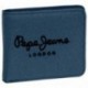 PORTAFOGLIO PEPE JEANS LONDON ORIGINAL COLORE BLU IN TESSUTO 10,5X9X2CM.CON P.MONETE CON POTA CARD 100% POLIESTERE