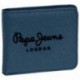 PORTAFOGLIO PEPE JEANS LONDON ORIGINAL COLORE BLU IN TESSUTO 10,5X9X2CM.CON P.MONETE CON POTA CARD 100% POLIESTERE