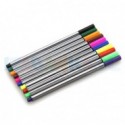 BLISTER 10 PENNE COLORATE PUNTA EXTRA FINE IN FIBRA HIGH QUALITY