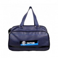 BORSONE DA VIAGGIO FC INTERNAZIONALE 45X27X22CM.INTERNO ESTERNO 100%PL100%PU.TASCA ESTERNA CON ZIP PRODOTTO UFFICIALE