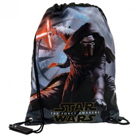 GYM SAC STAR WARS SACCA PASSEGGIO-PALESTRA DISNEY 30X35CM ORIGINALE