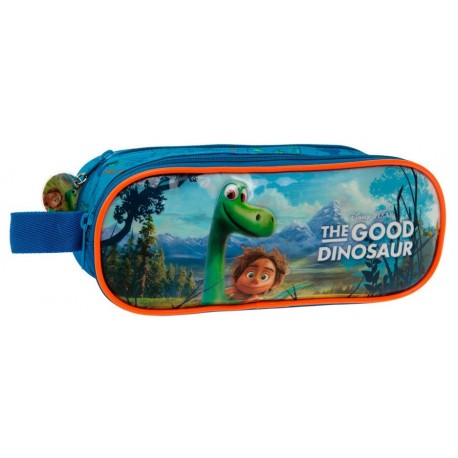 NECESER THE GOOD DINOSAUR DISNEY ORIGINAL BUSTINA PORTAOGGETTI 23X9X7CM.2 CERNIERE 70%POLIESTER 30%PU