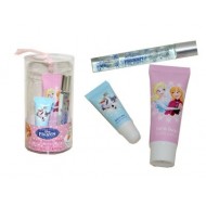 SET PROFUMO-BAGNO-SCHIUMA-LUCIDA LABRA FROZEN DISNEY ORIGINAL IN BOX TRASPARENTE. ACCADEMIA ITALY