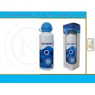 BORRACCIA IN ALLUMINIO 50CL.CON TAPPO IN PLASTICA SSC NAPOLI PRODOTTO UFFICIALE