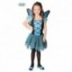 COSTUME PER FESTE DI CARNEVALE E PARTY VARI.VESTITO CO ALI INCLUSI FARFALLA MARIPOSA INFANTIL 5/6 ANNI COD.82656