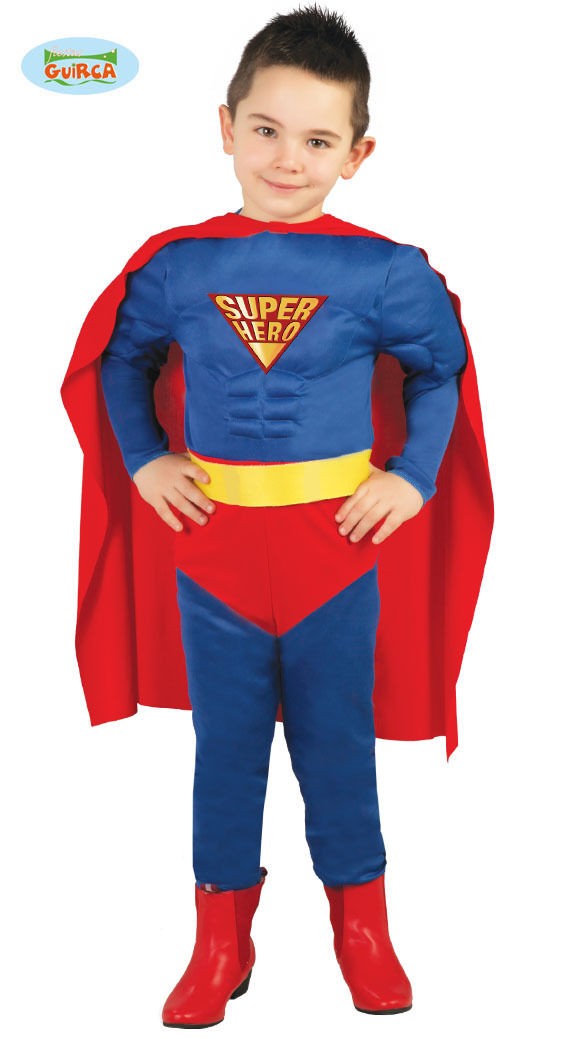 Superman vestito carnevale clearance