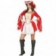 COSTUME CARNEVALE MOSCHETTIERA ADULTA TAGLIA L VESTITO/CAPPELLO/COLLO PER FESTE E PARTY.COD.80889 GUIRCA 8434077808894