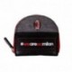 PORTAMONETE TACCO AC MILAN ECOPELLE ORIGINAL 8,5X7,5X2CM.CON ZIP PRODOTTO UFFICIALE E. CASTELLANO IMMA ITALY COD.14516